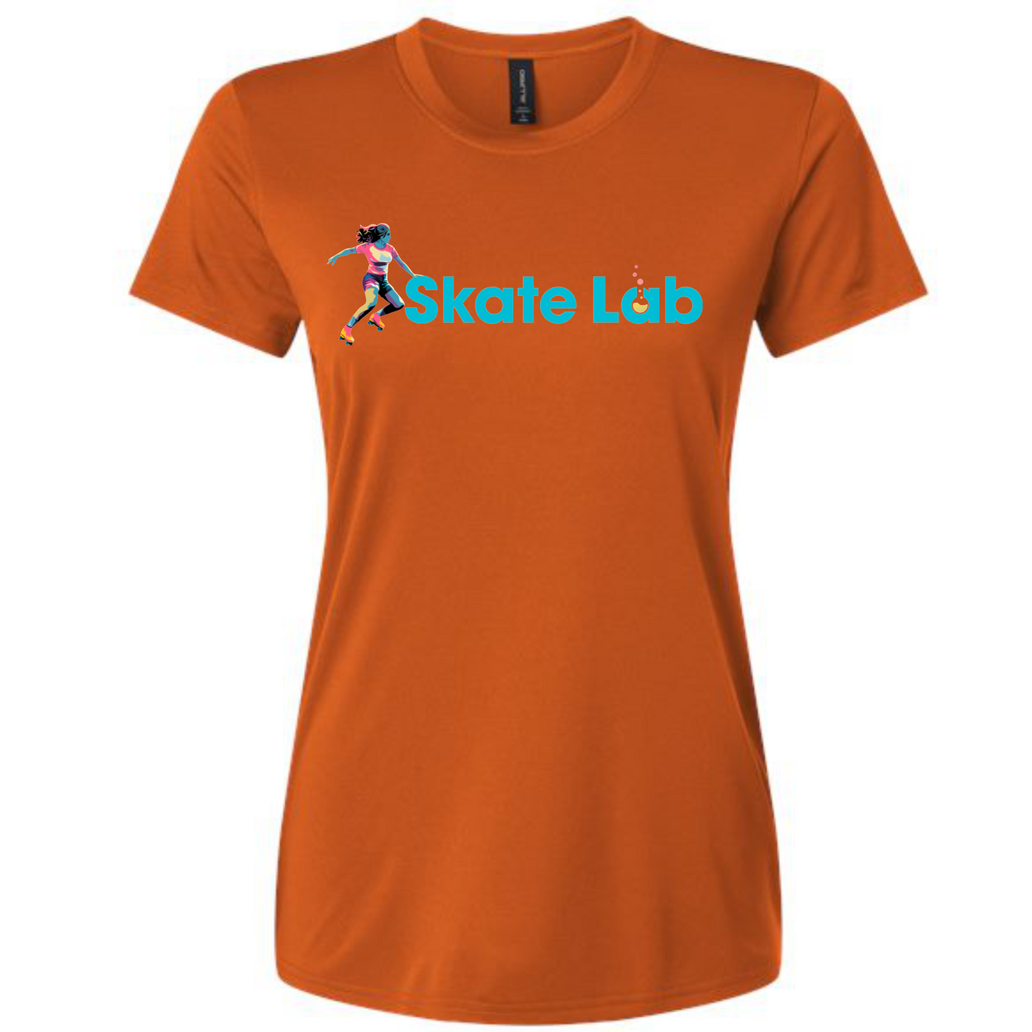AllPro 48000L Women’s Pro-Lock Performance Tee — available in Rust, White, Black and three Skate Lab designs - Ruff Life Rescue Wear