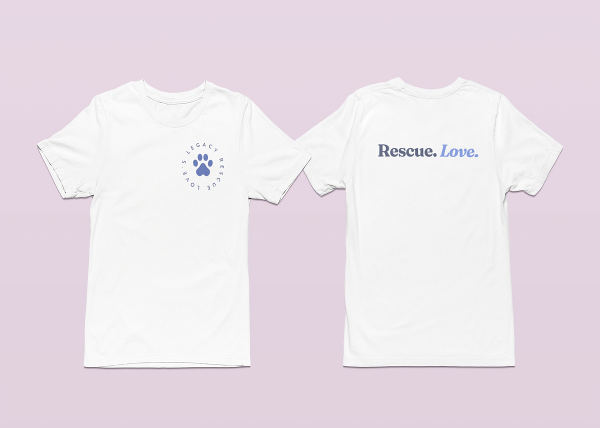 Love's Rescue Love T-Shirt - Ruff Life Rescue Wear
