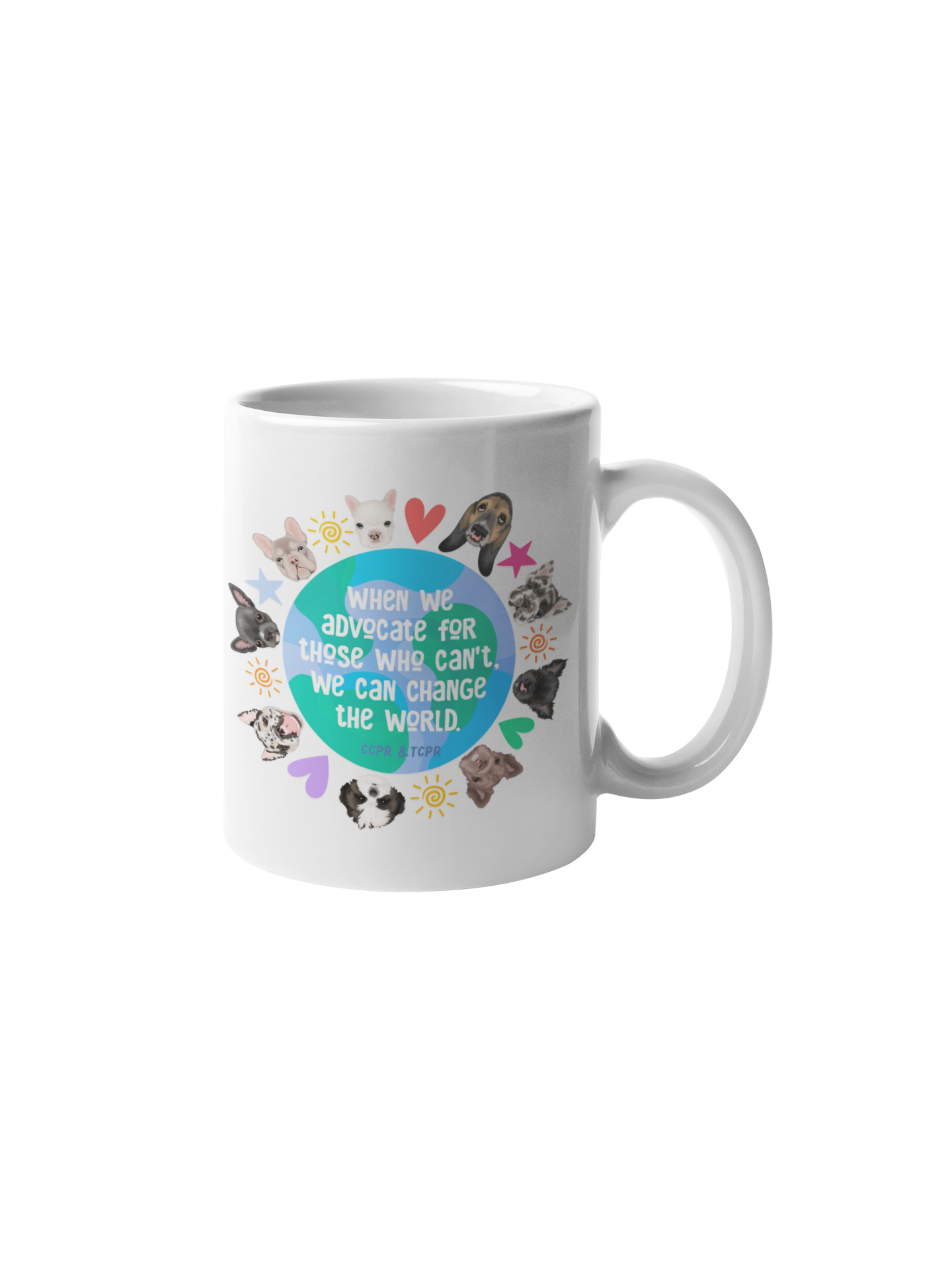 Rescue Ceramic Mug | 11oz or 15oz Coffee Cup - Ruff Life Rescue Wear