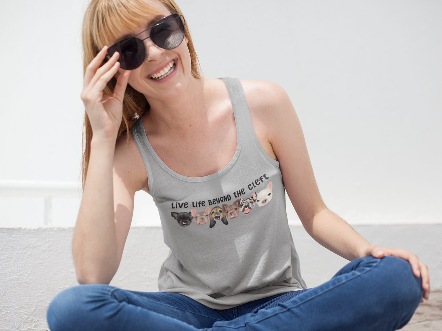 Live Women’s Flowy Racerback Tank (available in many colors) - Ruff Life Rescue Wear