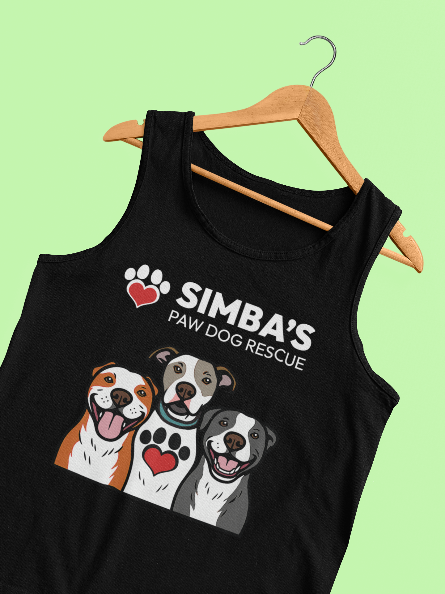 Simba's Fitted Tank