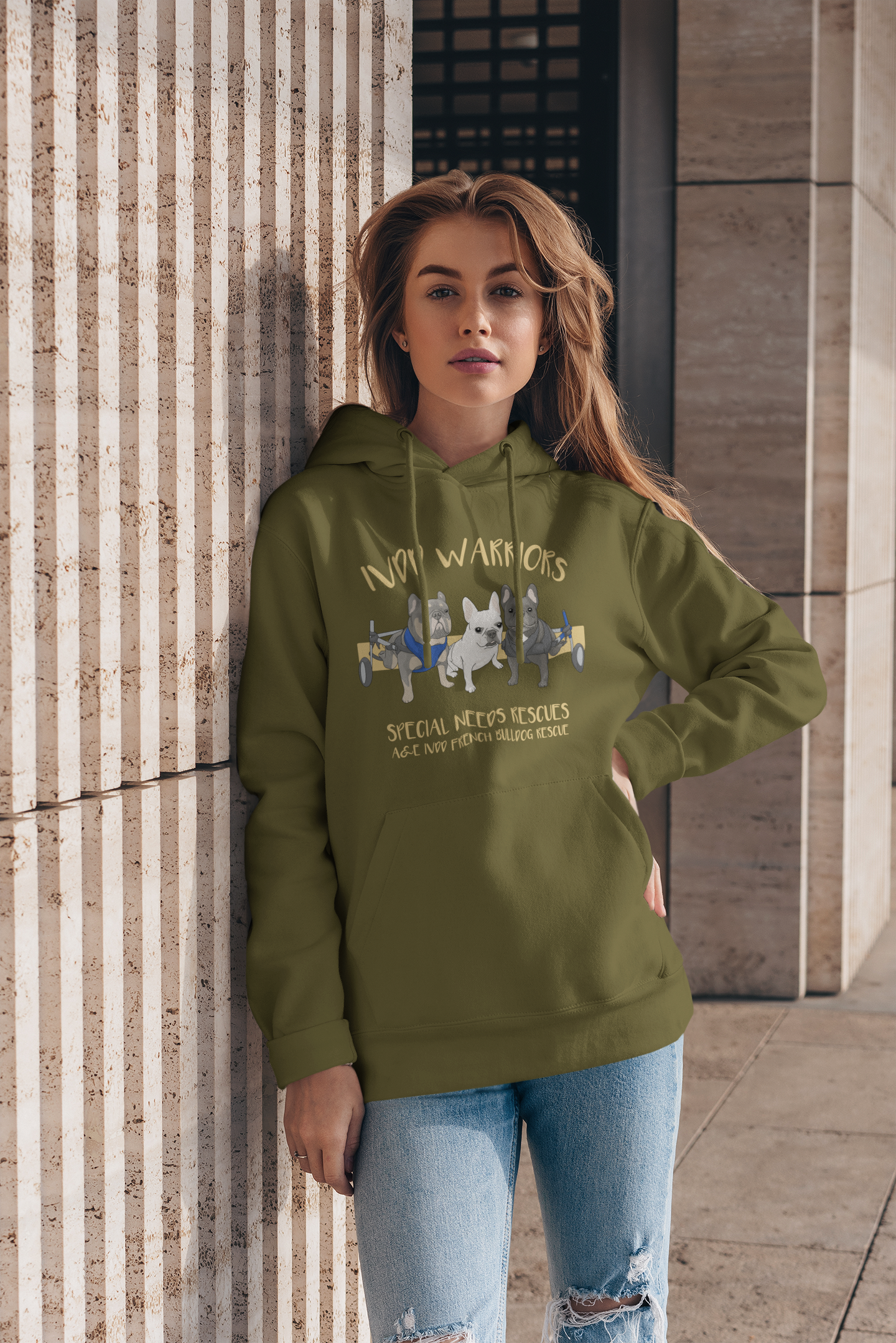 A&E Fleece Pullover Hoodie (Available in several colors) - Ruff Life Rescue Wear