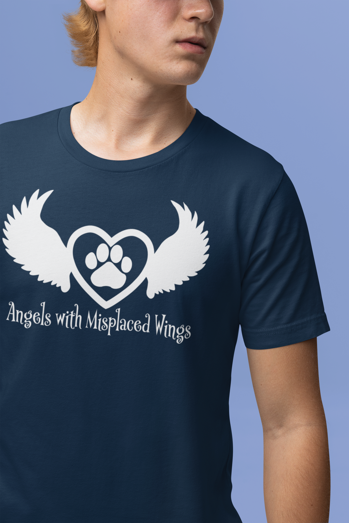 New Angels Wings Unisex Tee - Ruff Life Rescue Wear