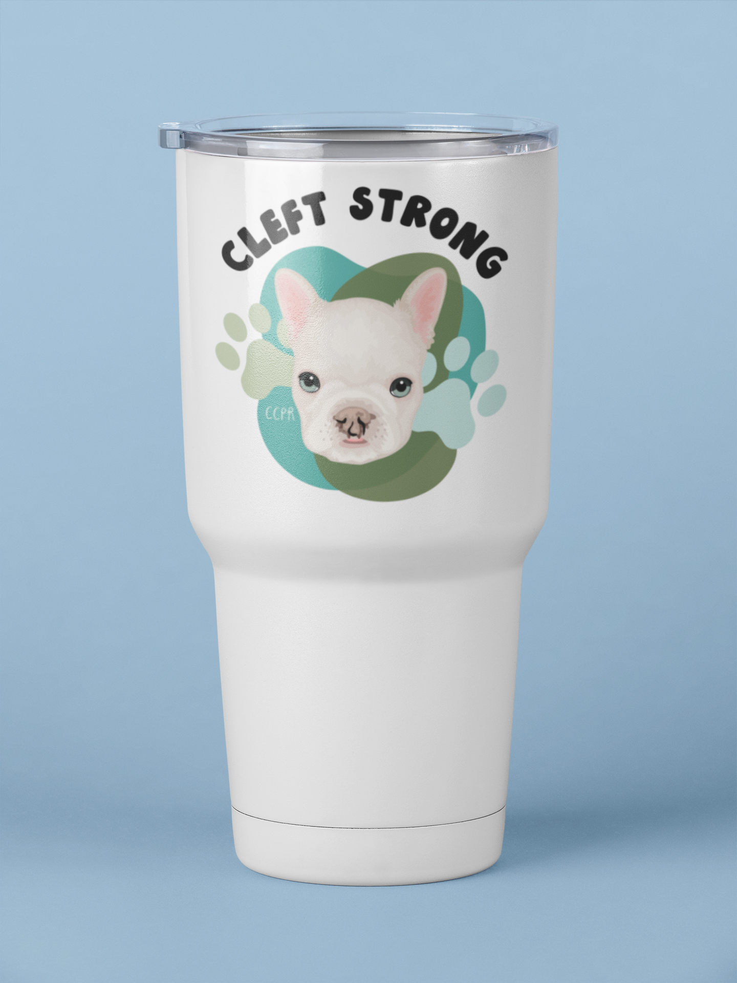 Cleft Pup Rescue 30oz Tumblers - Ruff Life Rescue Wear