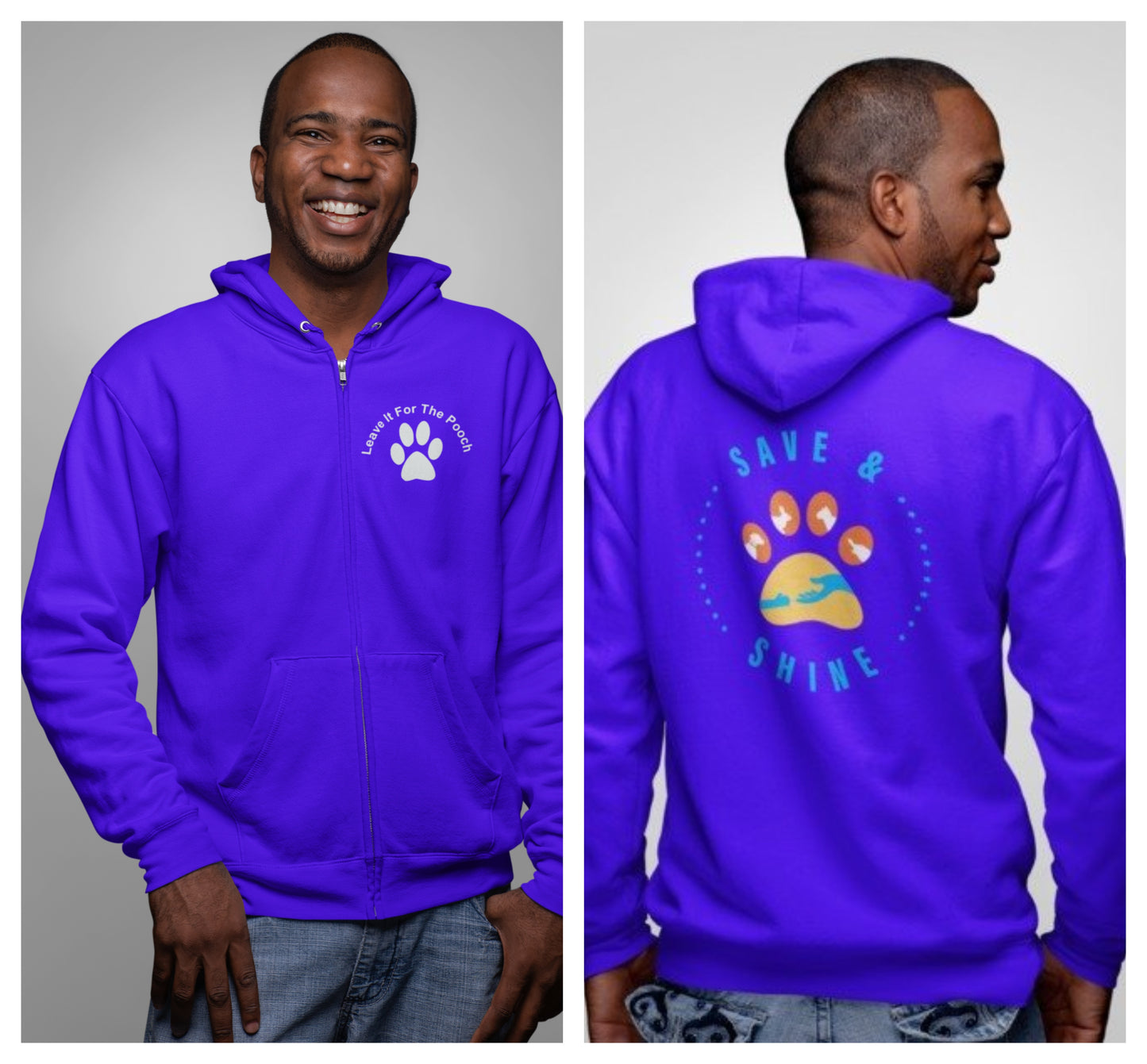 Shine & Save Zip Up (Available in several colors) - Ruff Life Rescue Wear