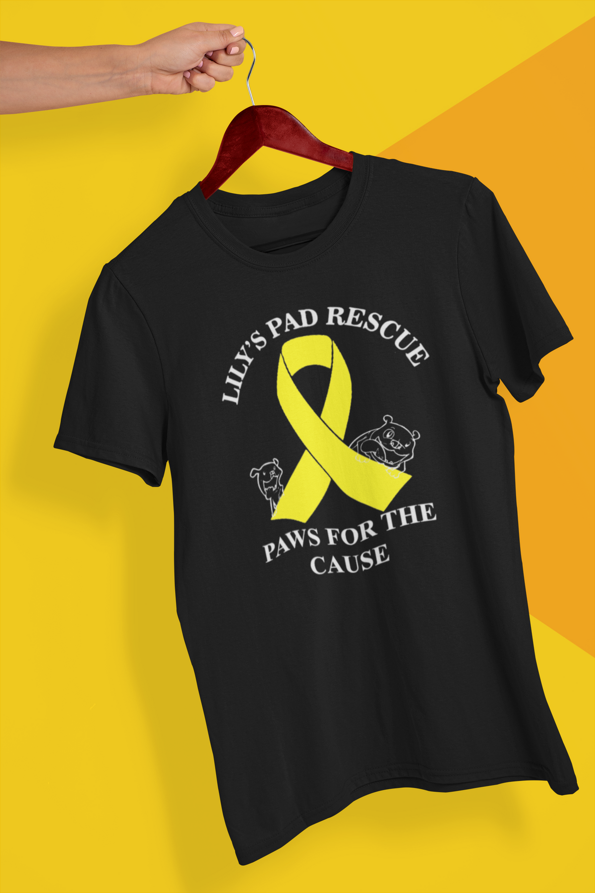 Lily's Pad Awareness Unisex Tee - Ruff Life Rescue Wear