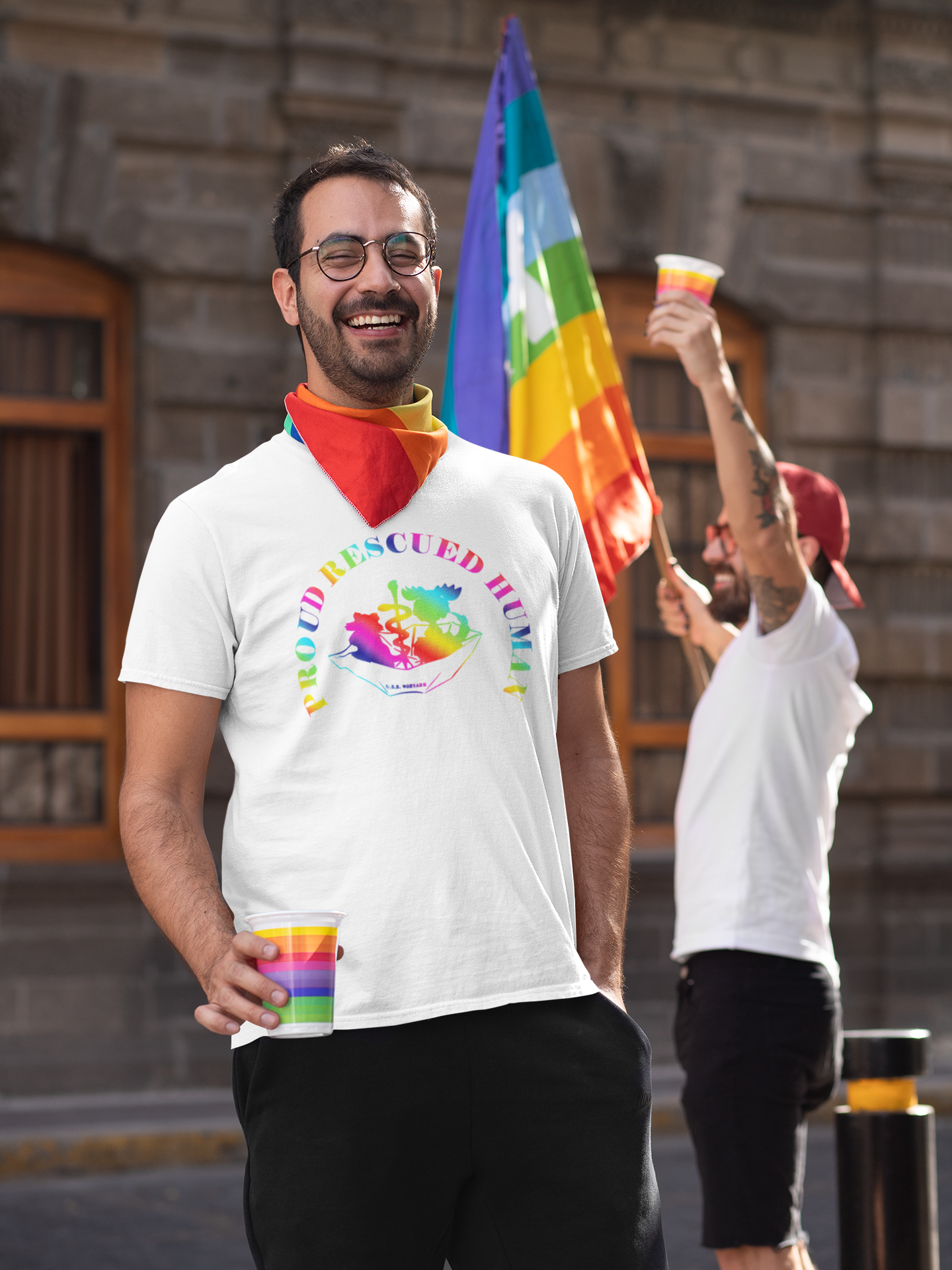 Pride Umbrella - Unisex - Ruff Life Rescue Wear