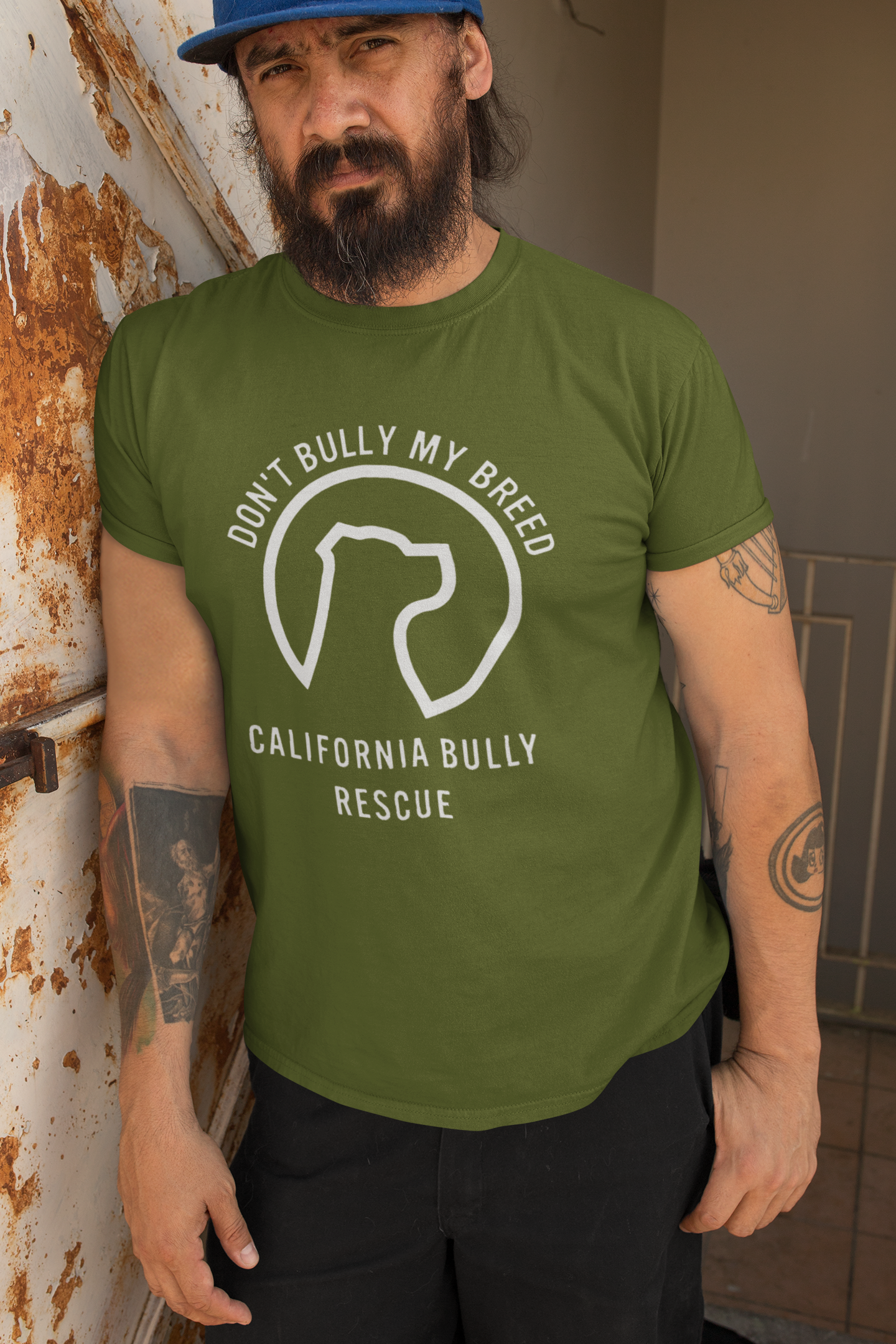 California Bully Rescue Unisex Tee (available in several colors) - Ruff Life Rescue Wear
