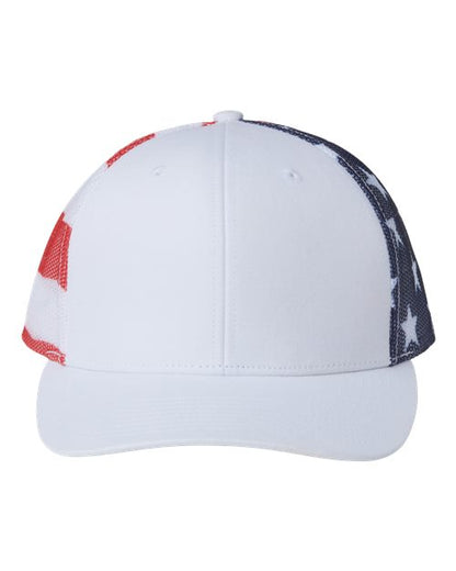 Flag Trucker Hat - Ruff Life Rescue Wear