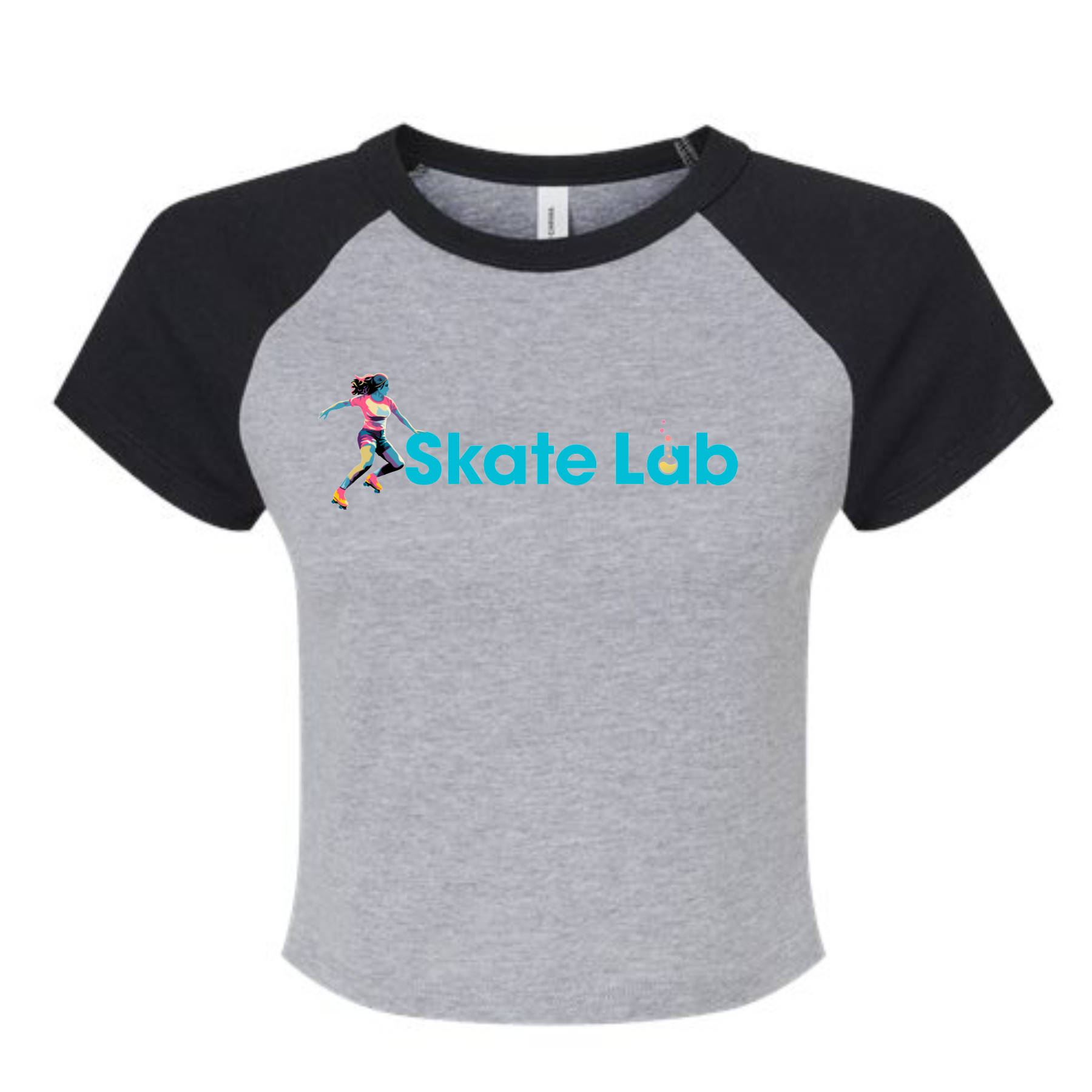 Skate Lab Derby Raglan Baby Tee – Available in 3 Designs & 3 Colors - Ruff Life Rescue Wear