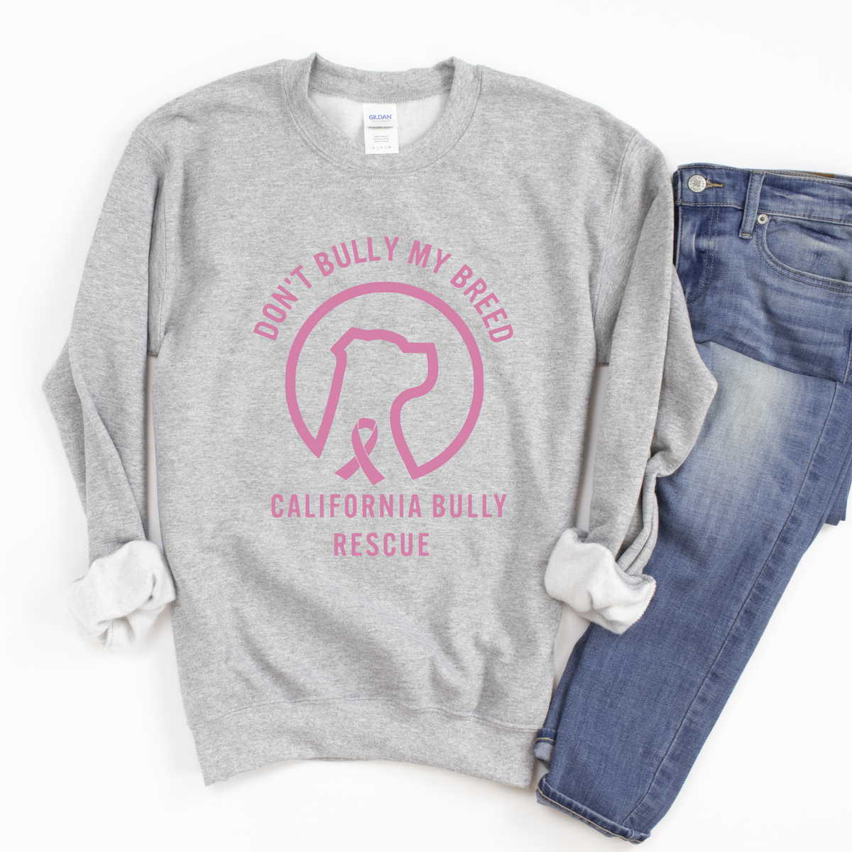 CBR Cancer Awareness Sweatshirt (available in several colors) - Ruff Life Rescue Wear