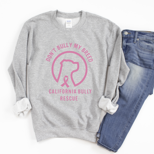 CBR Cancer Awareness Sweatshirt (available in several colors) - Ruff Life Rescue Wear