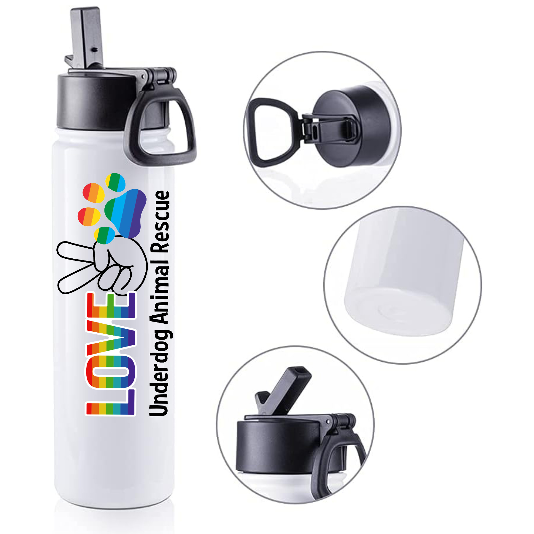 Underdog Pride Water Bottle