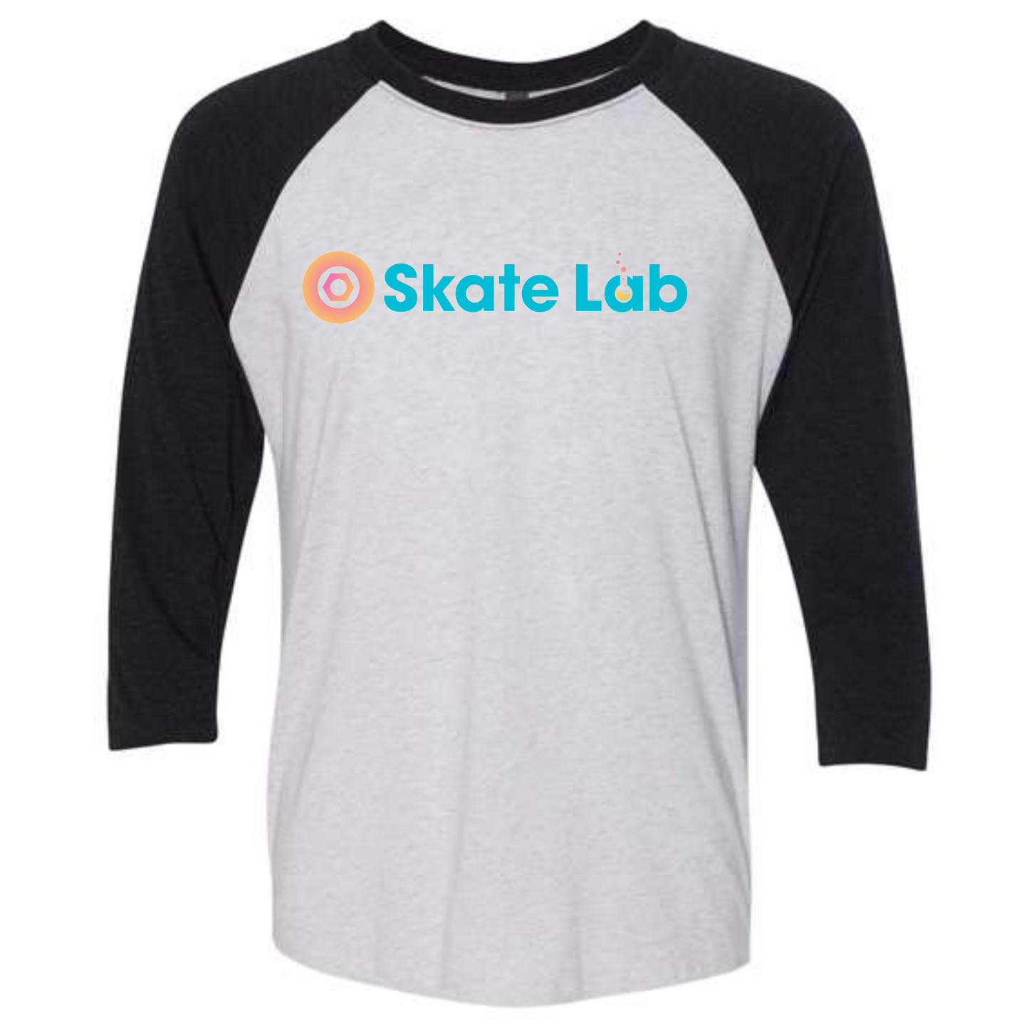 Skate Lab Unisex Triblend Raglan Tee – 3 Colors & 3 Designs - Ruff Life Rescue Wear