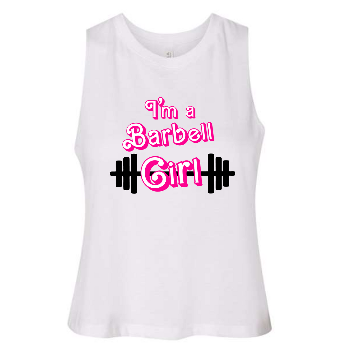 6682 - Racerback Barbell Tank - Ruff Life Rescue Wear