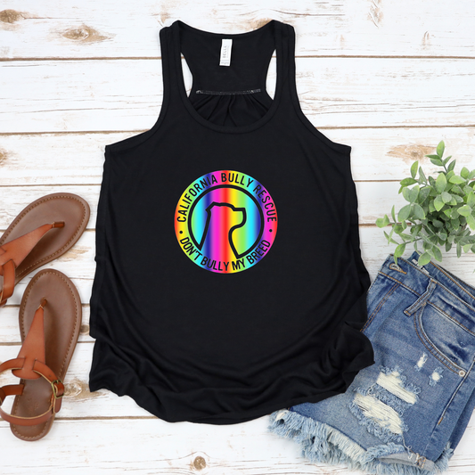 CA Bully Pride Flowy Tank - Ruff Life Rescue Wear