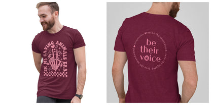 Be Their Voice TriBlend Tee (available in several colors)