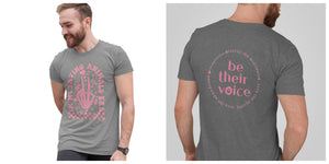 Be Their Voice TriBlend Tee (available in several colors)