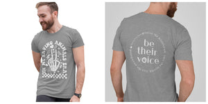 Be Their Voice TriBlend Tee (available in several colors)