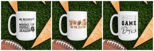 Football Coffee Mug (11oz-15oz)
