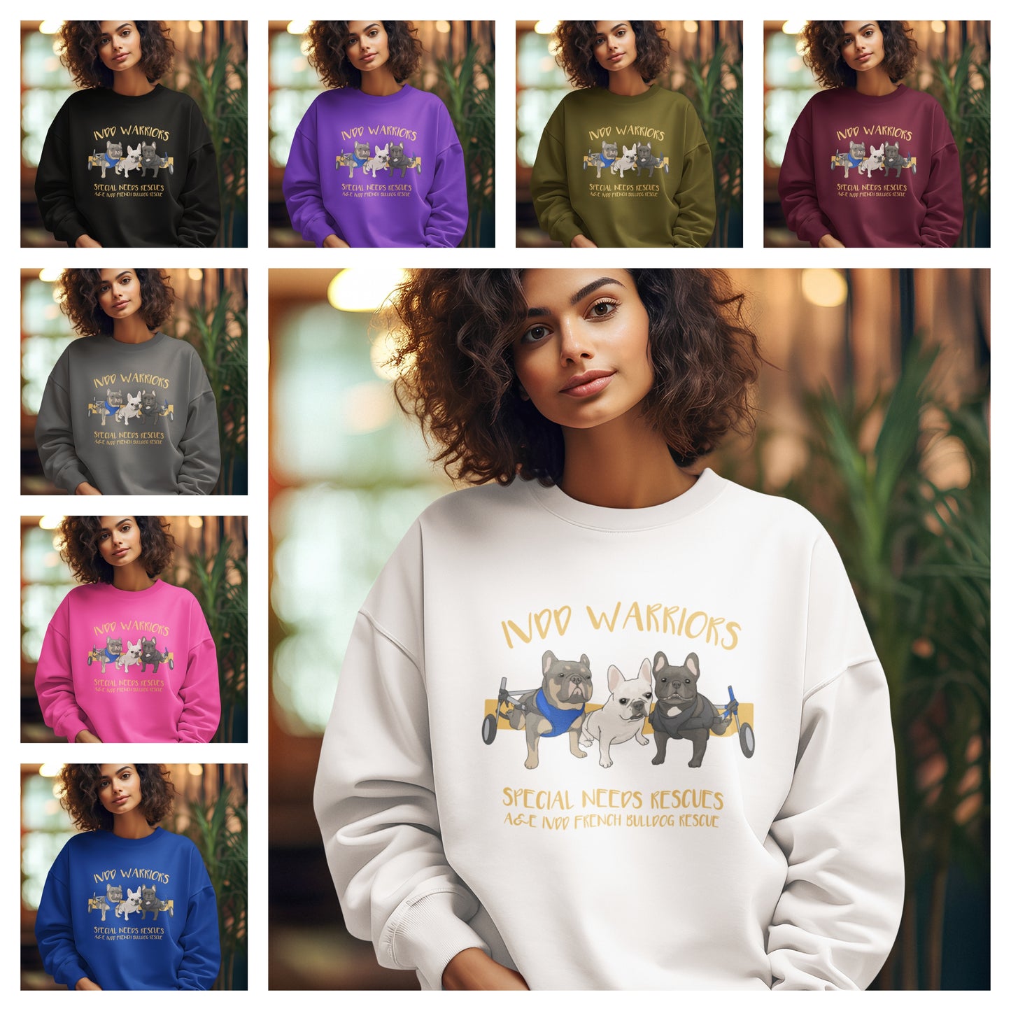 A&E Sweatshirts (Available in several colors) - Ruff Life Rescue Wear