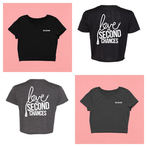 Love & Second Chances Cropped Tee