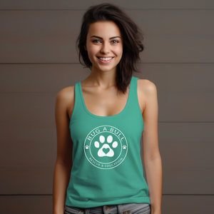 Paw Flowy Racerback Tank (Available in several colors)