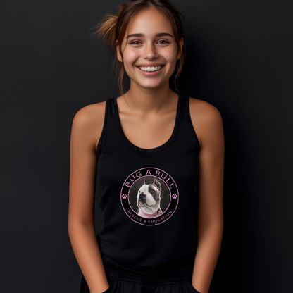 Bug A Bull Flowy Racerback Tank (Available in several colors) - Ruff Life Rescue Wear