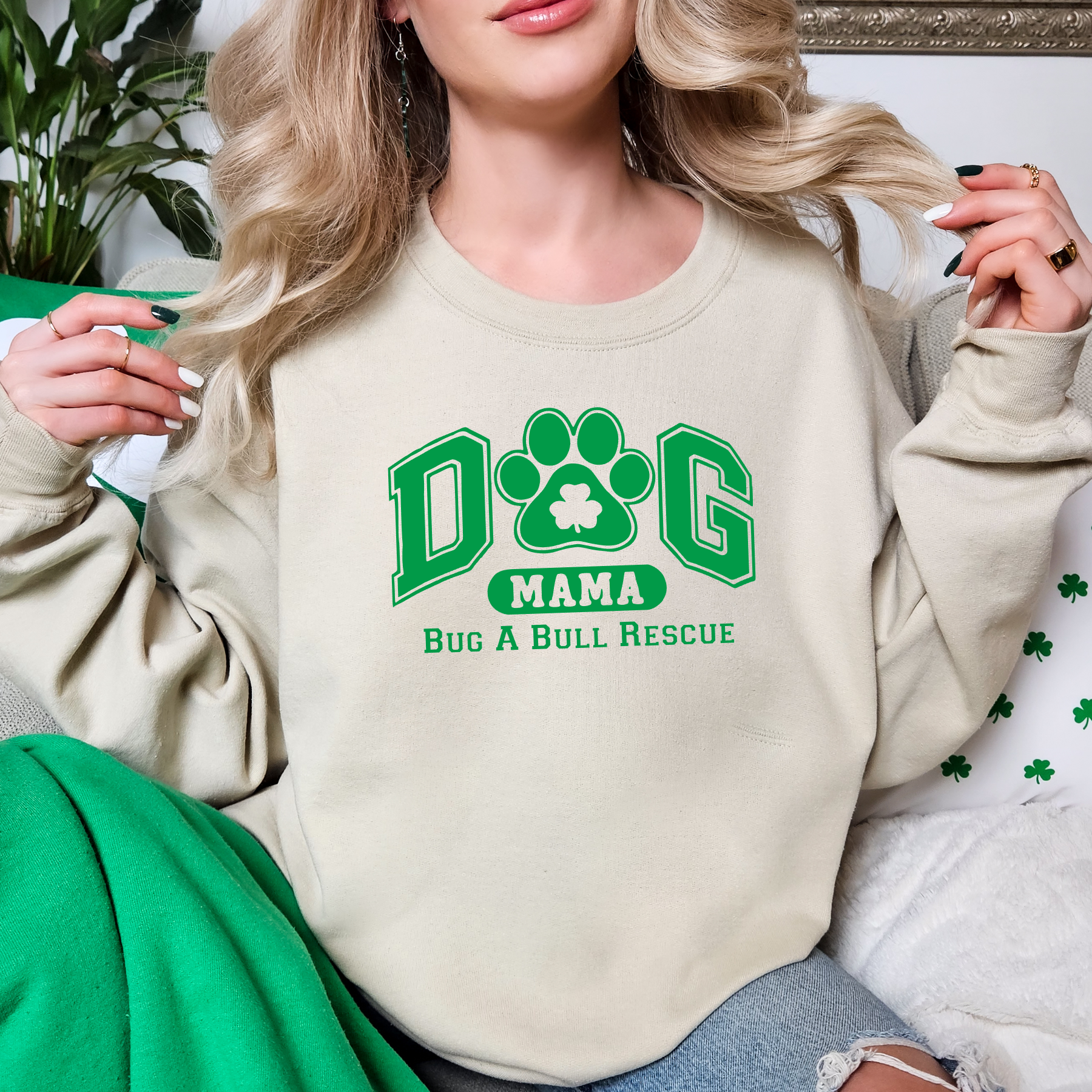 Bug A Bull St. Patrick's Day Sweatshirts (Available in several colors)