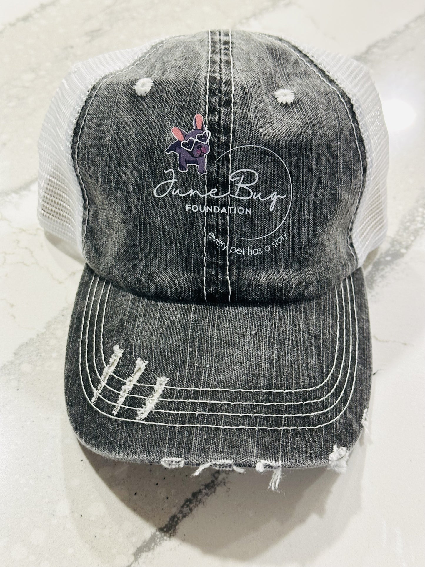June Bug Vintage Trucker Hats - Ruff Life Rescue Wear