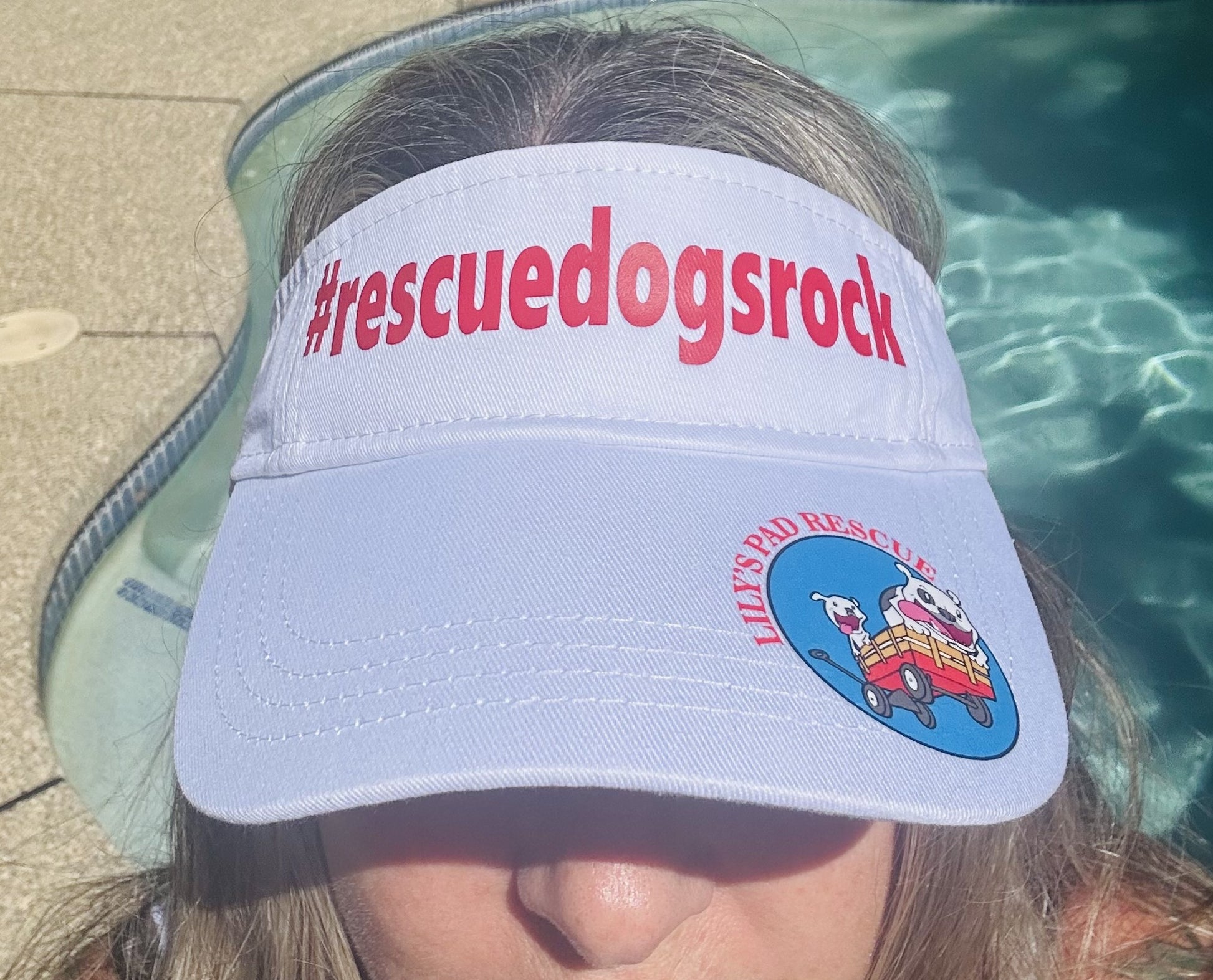 Lily's Visor - Ruff Life Rescue Wear