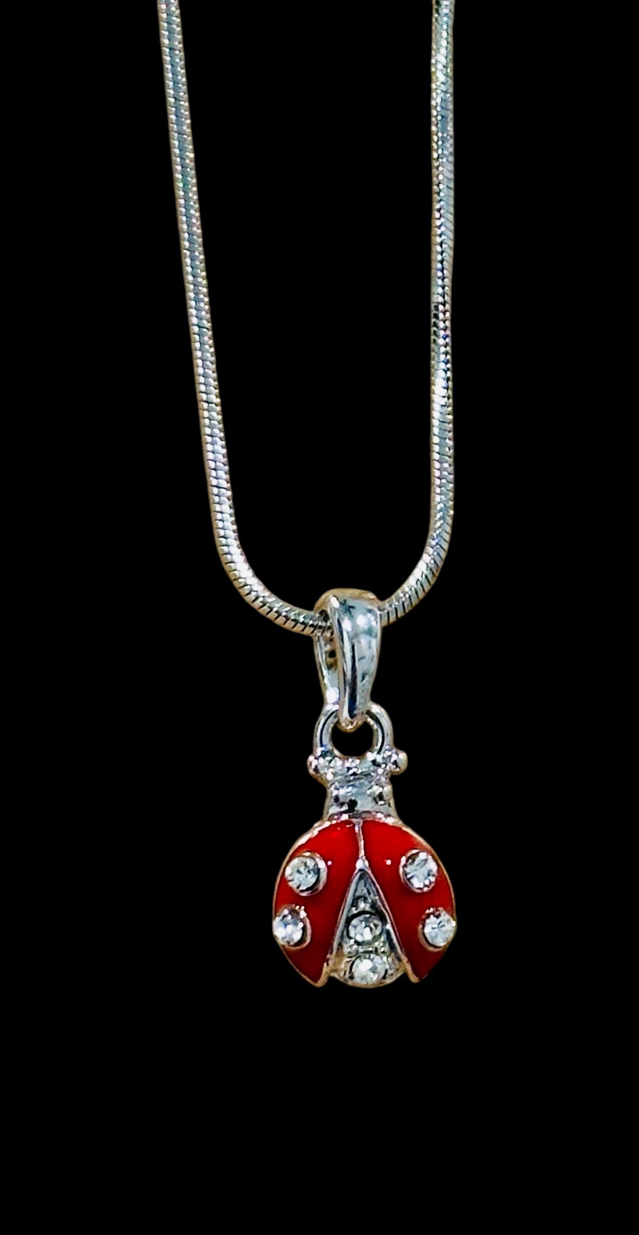Lady Bug Necklace - Ruff Life Rescue Wear
