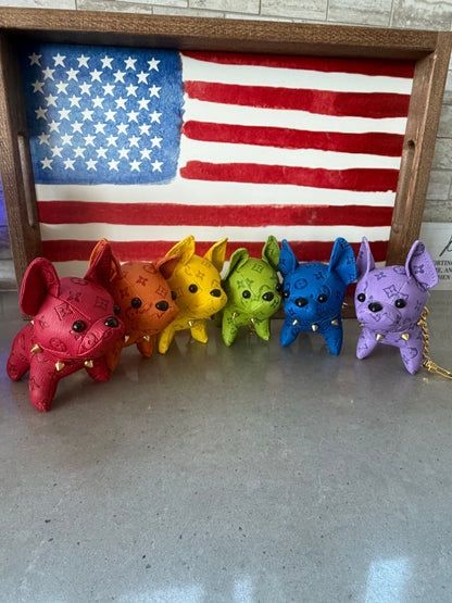 French Bulldog Bag Charm