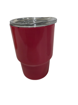 Mini Tumbler Shot Glass – Funny Sayings | 3.5 oz Stainless Steel Cup with Lid & Straw