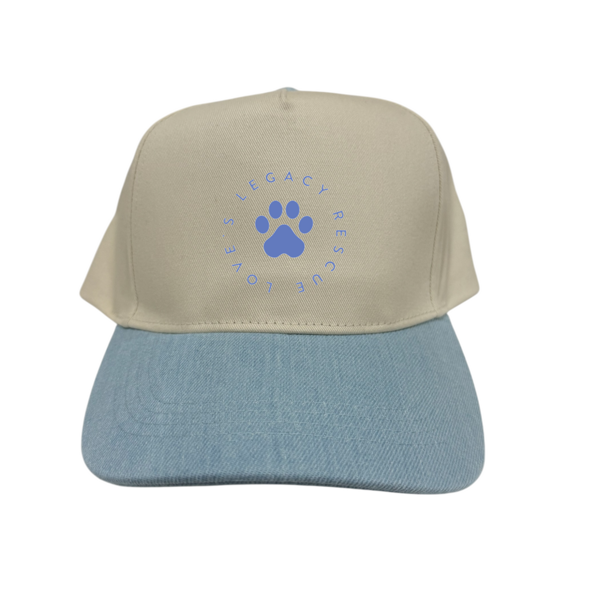 Loves Two Toned Baseball Cap - Ruff Life Rescue Wear