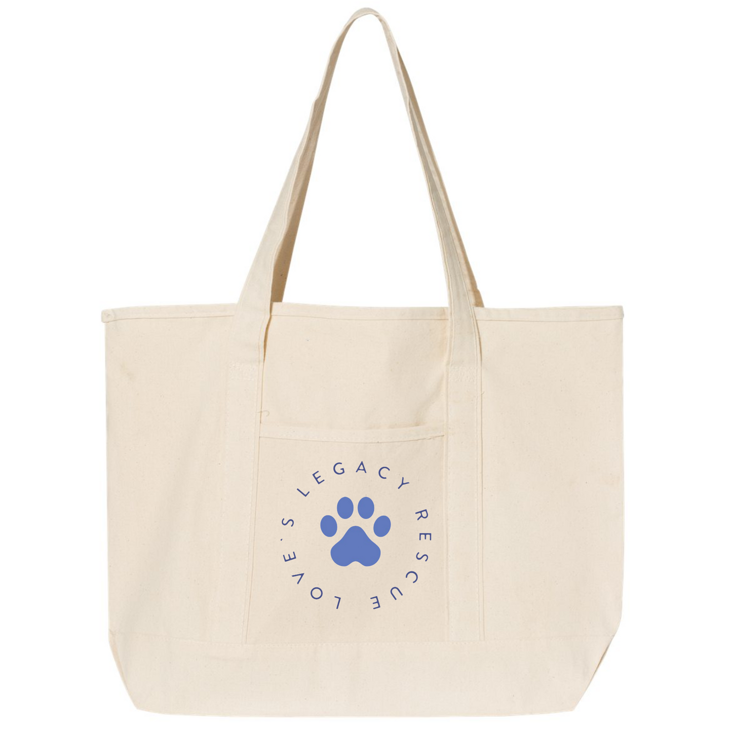 Love's Legacy Rescue Heavy Canvas Tote Bag