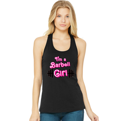 6008 Racerback Barbell Tank - Ruff Life Rescue Wear