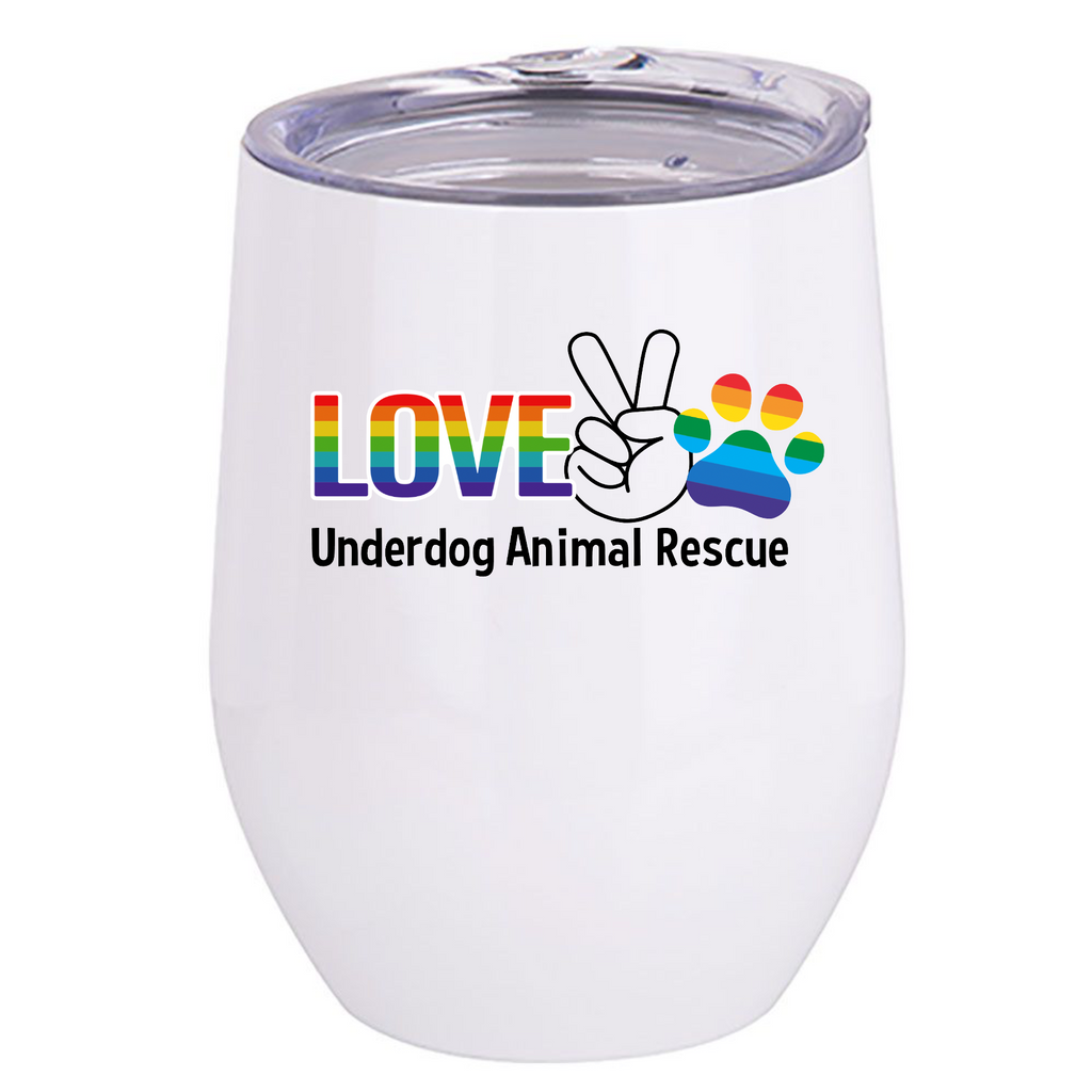 Underdog Pride Wine Tumbler