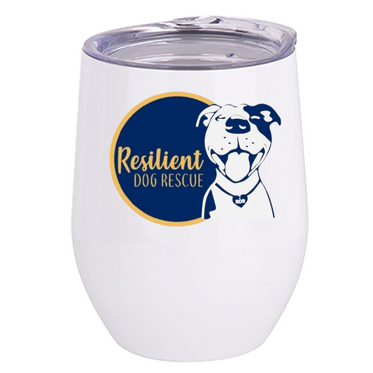 Resilient Dog Wine Tumbler - Ruff Life Rescue Wear