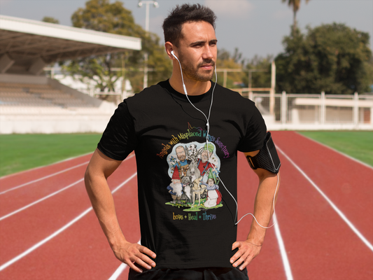 Angels With Misplaced Wings Unisex Tee (available in several colors) - Ruff Life Rescue Wear