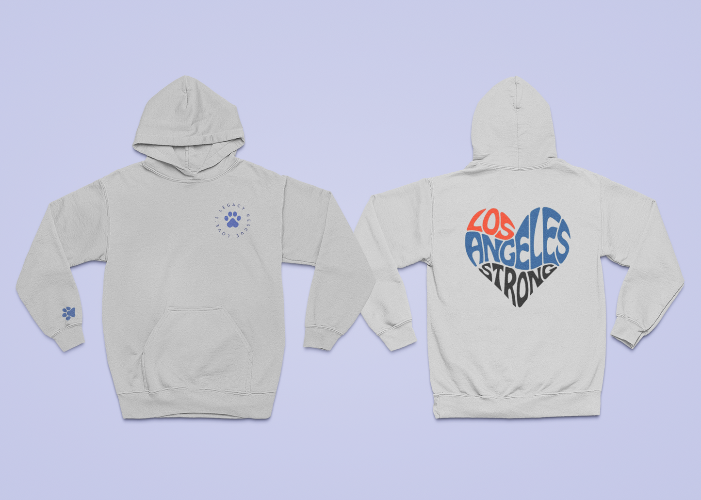 LA Strong Pull Over Hoodie