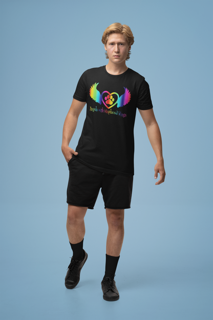 New Angels Rainbow Unisex Tee - Ruff Life Rescue Wear