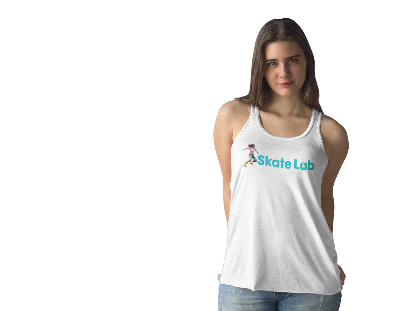 Skate Lab Flowy Racerback Tank - Ruff Life Rescue Wear