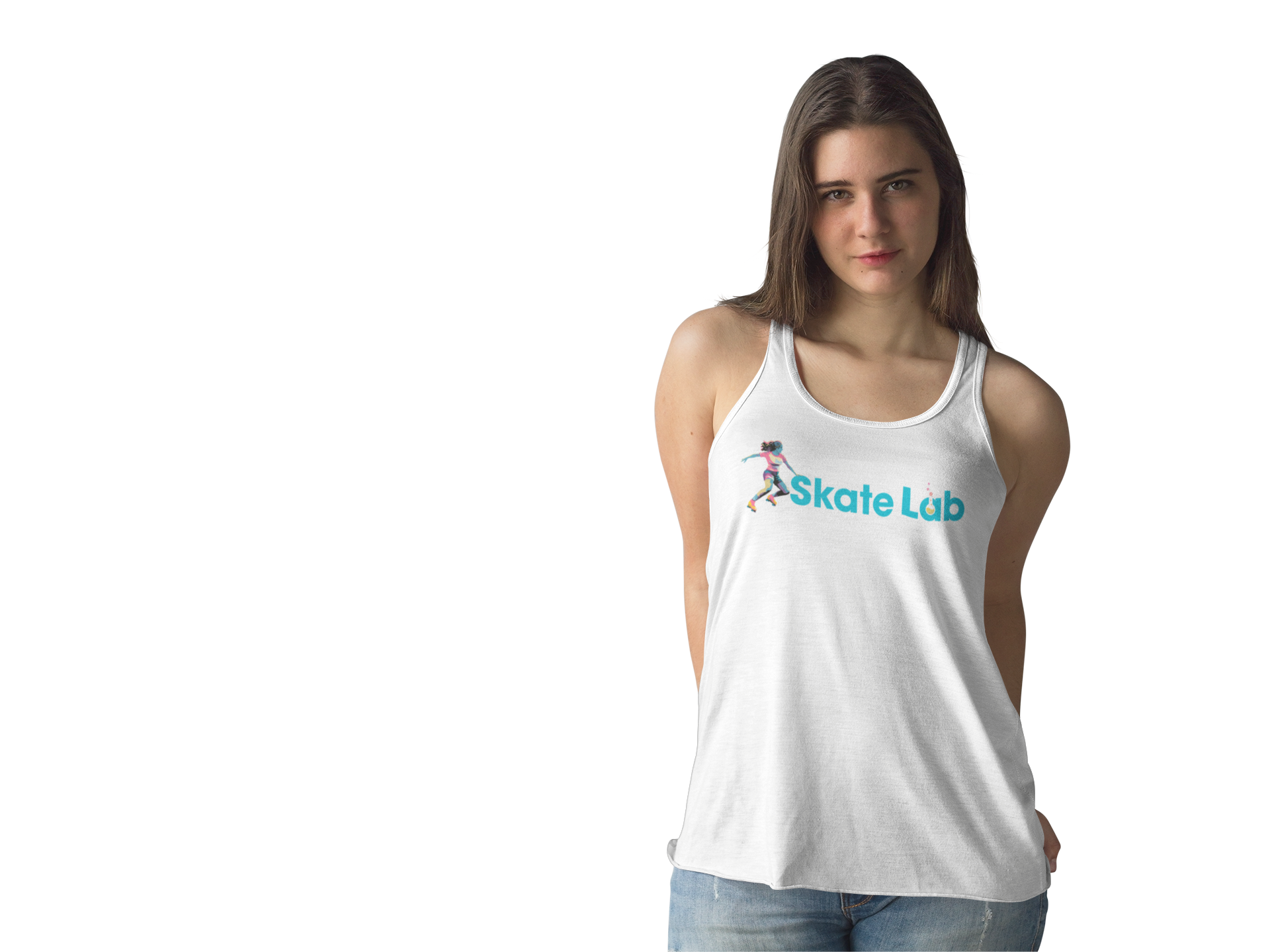 Skate Lab Flowy Racerback Tank - Ruff Life Rescue Wear