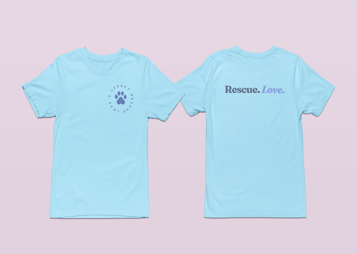 Love's Rescue Love T-Shirt - Ruff Life Rescue Wear