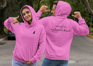 Favorite Breed Fleece Pullover Hoodie (Several Colors Available)