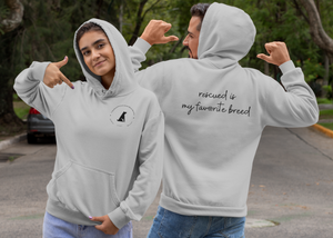 Favorite Breed Fleece Pullover Hoodie (Several Colors Available)