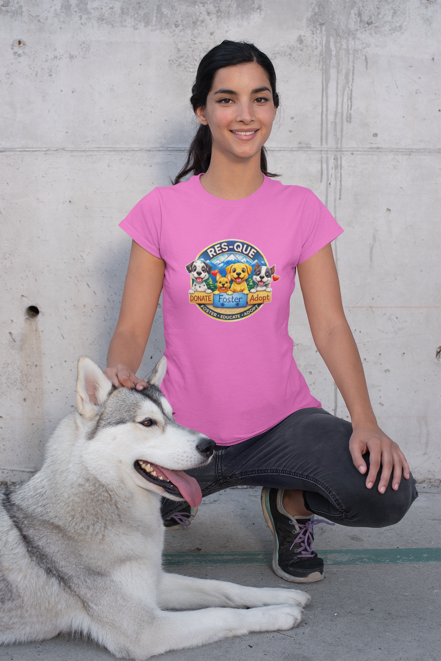New Res-Que Unisex Tee (available in several colors) - Ruff Life Rescue Wear