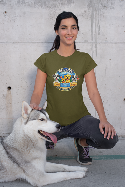 New Res-Que Unisex Tee (available in several colors) - Ruff Life Rescue Wear