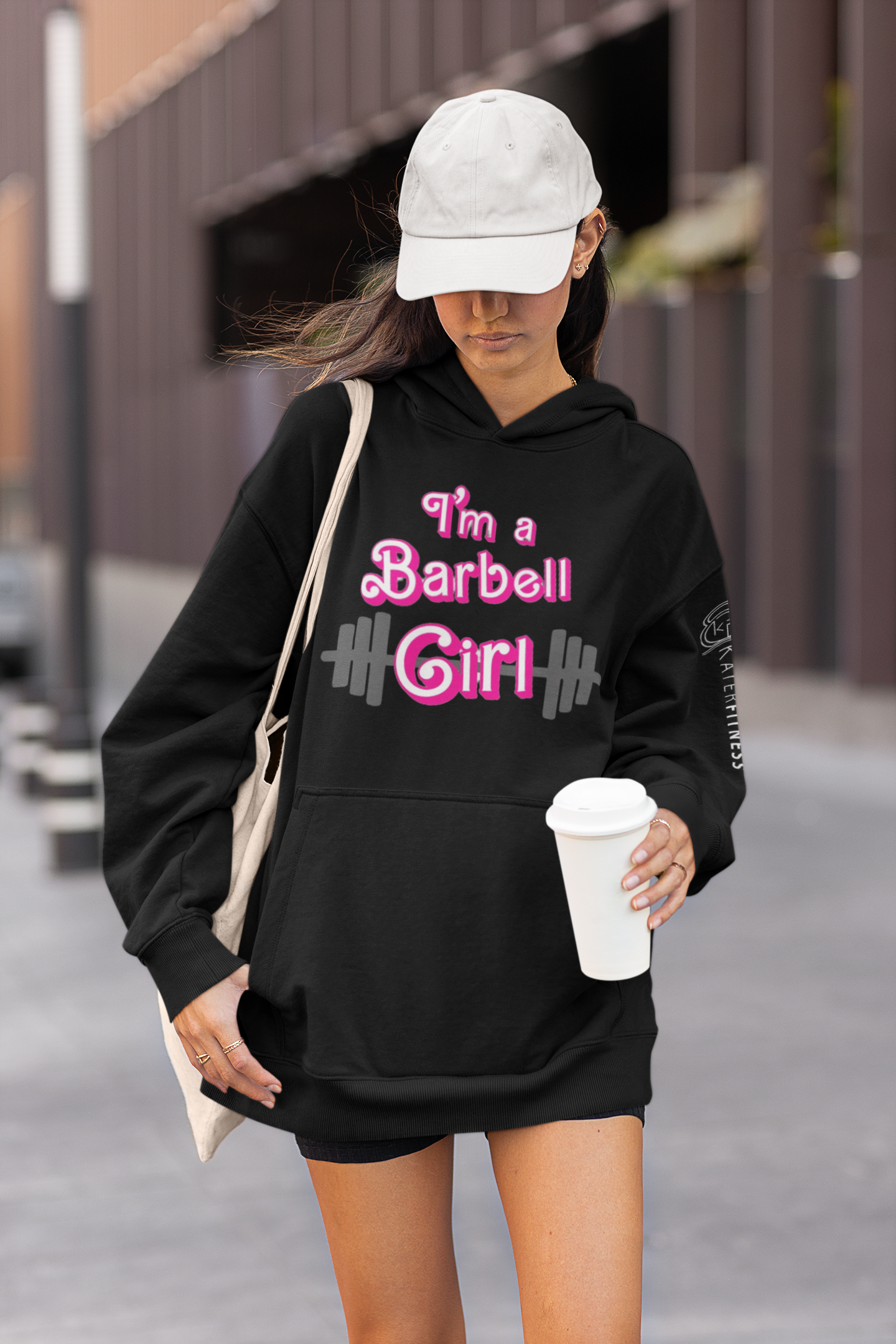 Barbell Pullover Hoodie - Ruff Life Rescue Wear